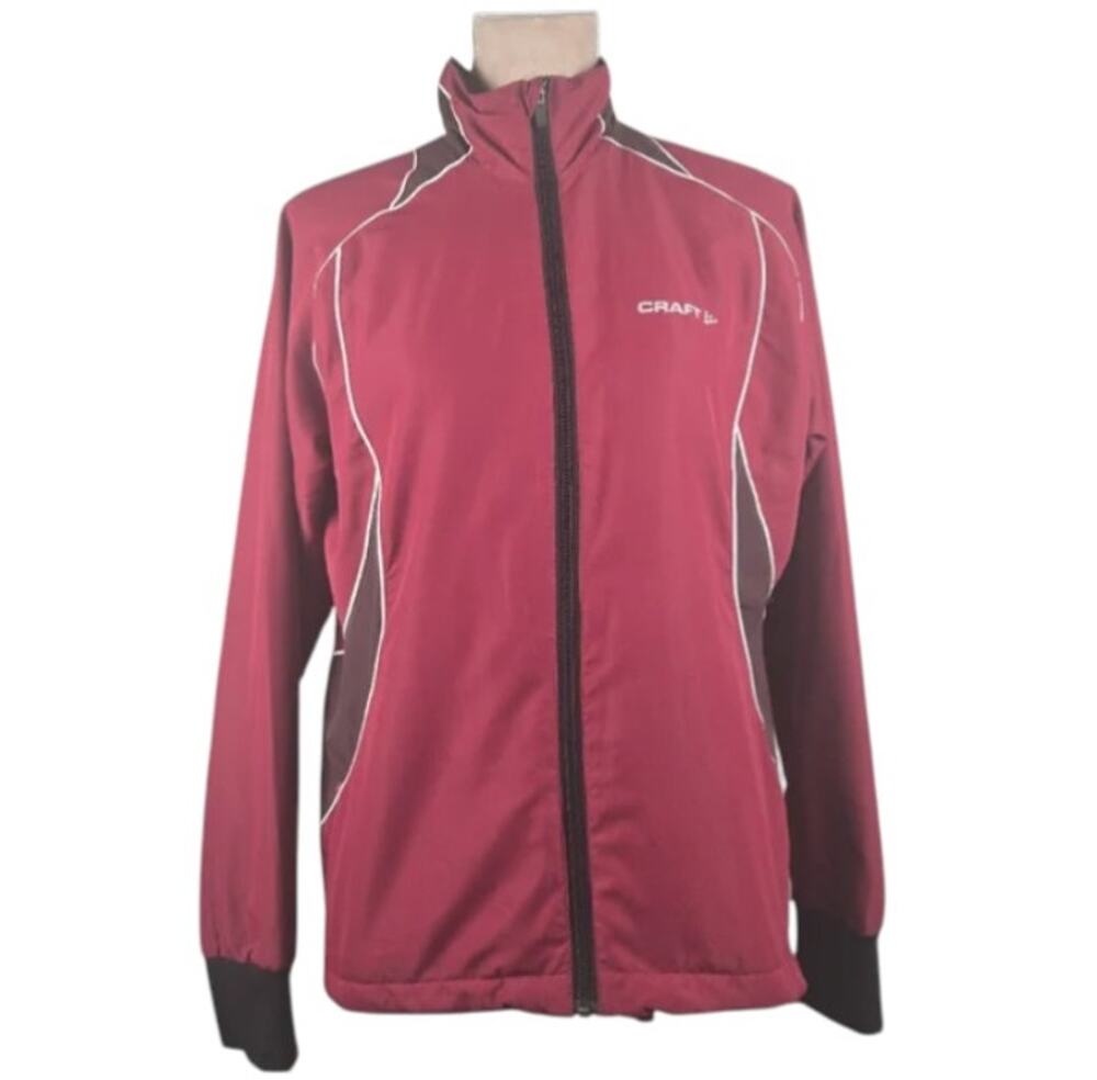 Craft L3 Protection Softshell Cycling Jacket Windproof Full Zip Red M